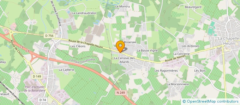 localisation de l'entreprise 924 300 940   LE PALLET