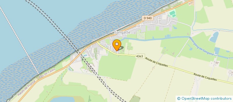 localisation de l'entreprise 924 312 556   SANGATTE