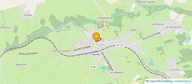 localisation de l'entreprise 924 351 323 à MONTLUCON