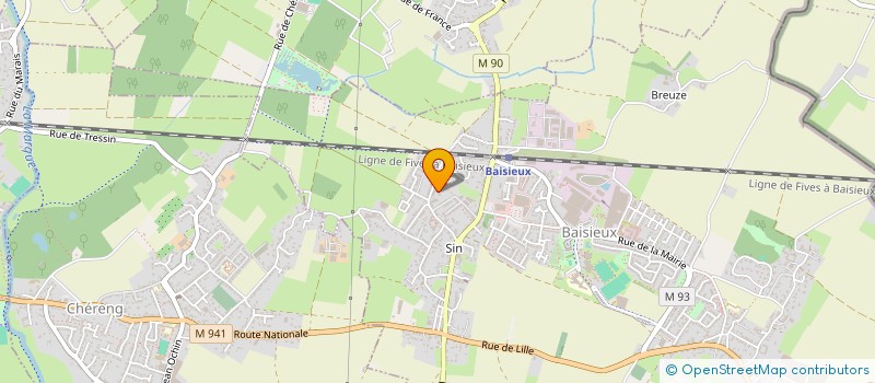 localisation de l'entreprise 924 407 216  à CAMPHIN-EN-PEVELE