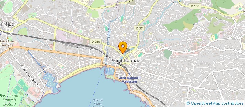 localisation de l'entreprise 924 410 749 à SAINT-RAPHAEL