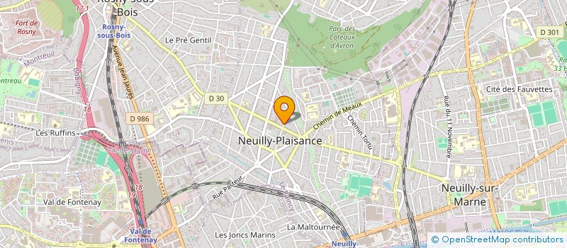 localisation de l'entreprise 924 423 809   NEUILLY-PLAISANCE