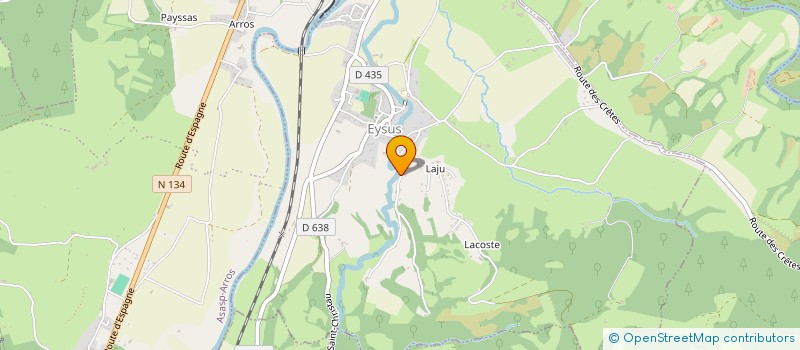 localisation de l'entreprise 924 441 058   EYSUS