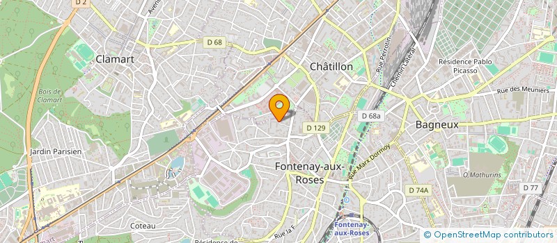 localisation de l'entreprise 924 450 224   FONTENAY-AUX-ROSES