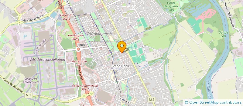 localisation de l'entreprise 924 460 033   BLAGNAC