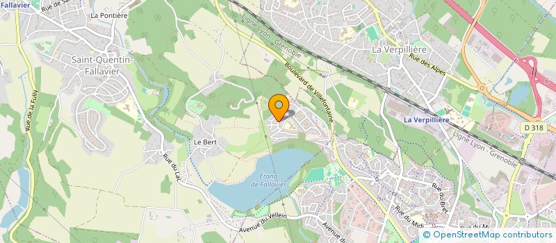 localisation de l'entreprise 924 470 552   SAINT-QUENTIN-FALLAVIER