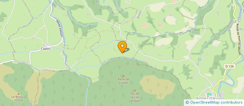 localisation de l'entreprise 924 482 250   BRUGES-CAPBIS-MIFAGET