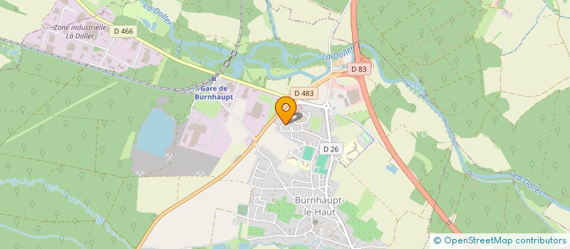 localisation de l'entreprise 924 531 601   BURNHAUPT-LE-HAUT