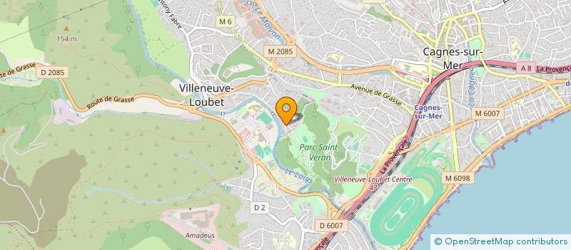 localisation de l'entreprise 924 534 183 à VILLENEUVE-LOUBET