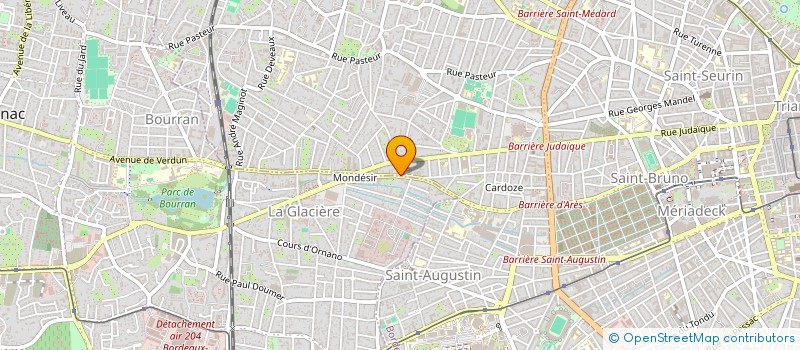 localisation de l'entreprise 924 553 167   PESSAC