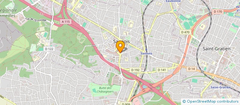 localisation de l'entreprise 924 553 761   SANNOIS