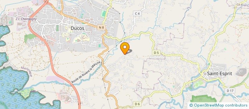 localisation de l'entreprise 924 572 217 à DUCOS