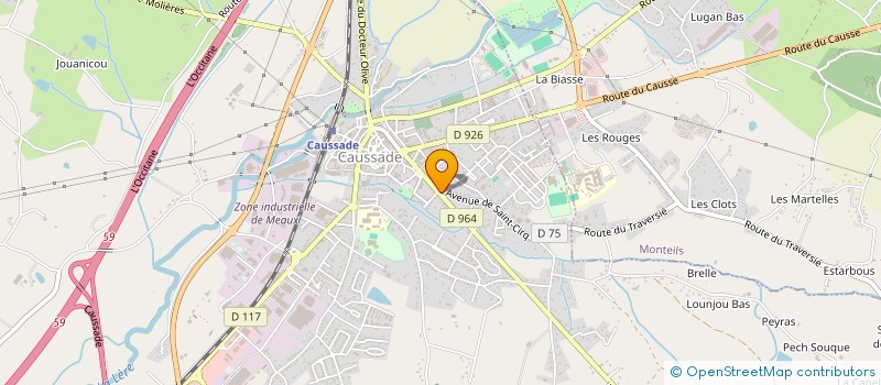 localisation de l'entreprise 924 572 340   CAUSSADE