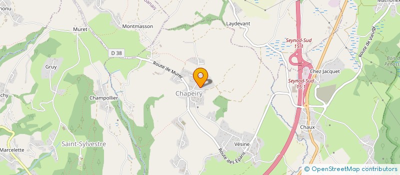 localisation de l'entreprise 924 587 587   CHAPEIRY