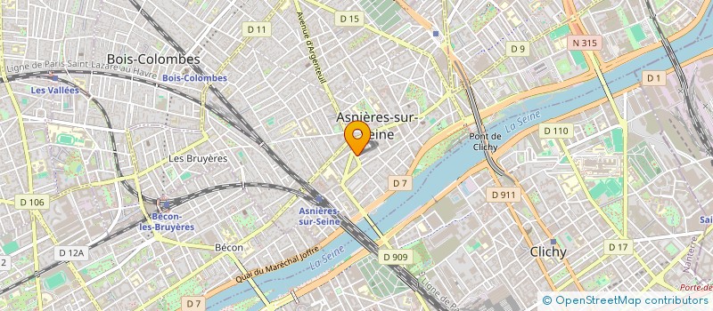 localisation de l'entreprise 924 588 353   ASNIERES-SUR-SEINE