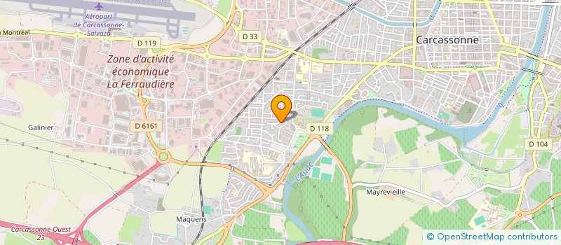 localisation de l'entreprise 924 588 882   CARCASSONNE