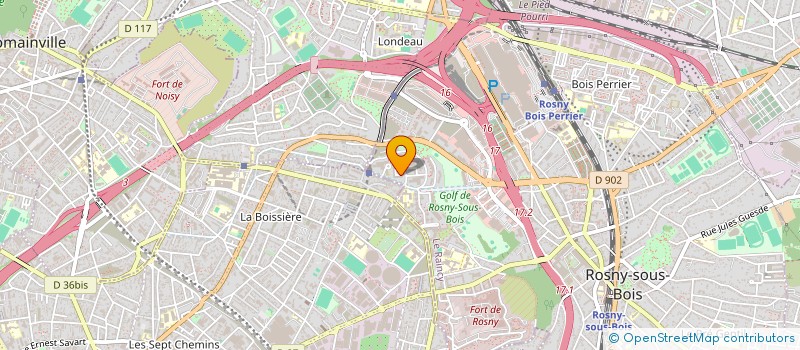 localisation de l'entreprise 924 589 831  à ROSNY-SOUS-BOIS