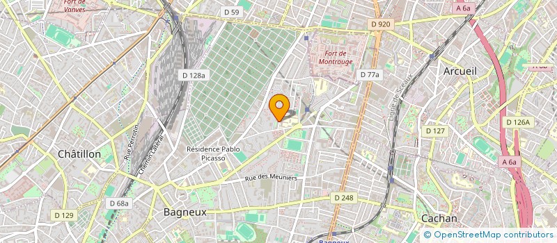 localisation de l'entreprise 924 592 256   BAGNEUX