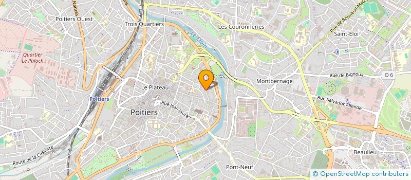 localisation de l'entreprise 924 626 906   POITIERS