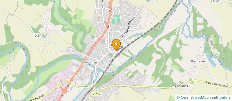 localisation de l'entreprise 924 632 664   VIVONNE