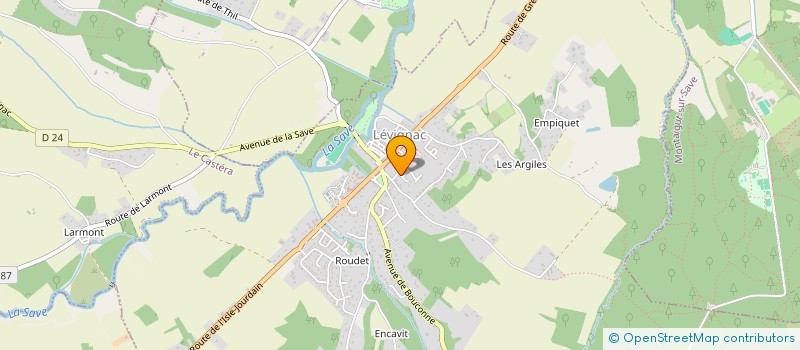 localisation de l'entreprise 924 635 436   LEVIGNAC