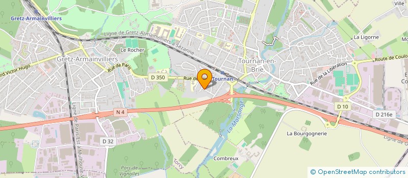 localisation de l'entreprise 924 639 800   TOURNAN-EN-BRIE