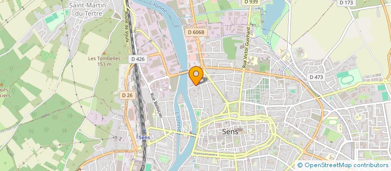 localisation de l'entreprise 924 684 939  à SENS