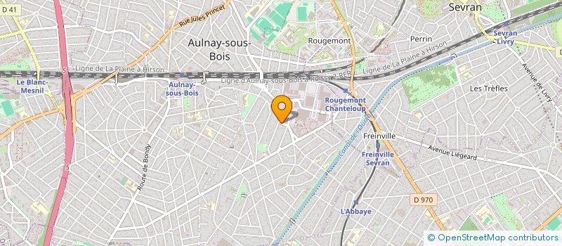 localisation de l'entreprise 924 685 118 à AULNAY-SOUS-BOIS
