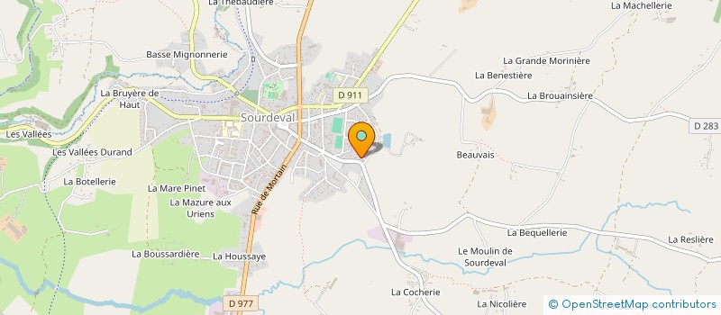 localisation de l'entreprise 924 722 176   SOURDEVAL