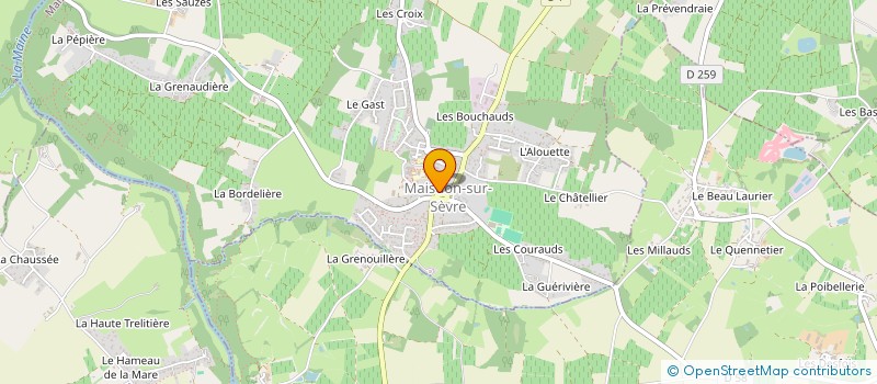 localisation de l'entreprise 924 726 425   MAISDON-SUR-SEVRE