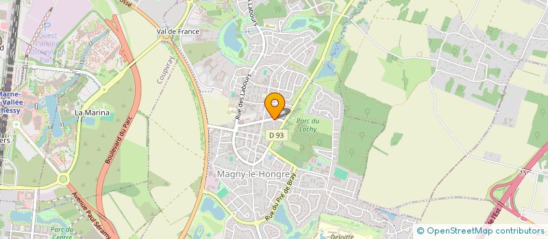 localisation de l'entreprise 924 727 621   MAGNY-LE-HONGRE
