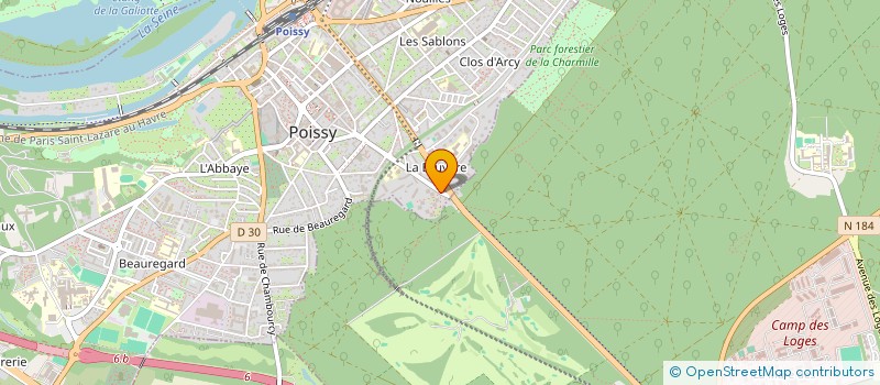 localisation de l'entreprise 924 737 315   POISSY