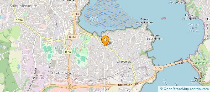 localisation de l'entreprise 924 742 620   DINARD