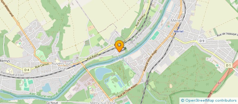 localisation de l'entreprise 924 745 912   AUVERS-SUR-OISE