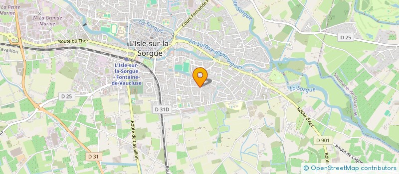 localisation de l'entreprise 924 751 787   L'ISLE-SUR-LA-SORGUE