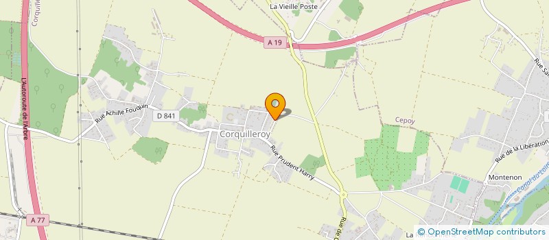 localisation de l'entreprise 924 752 991   CORQUILLEROY