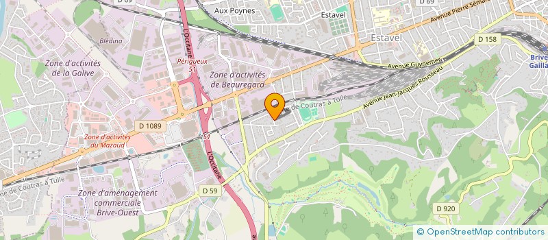 localisation de l'entreprise 924 763 675   BRIVE-LA-GAILLARDE