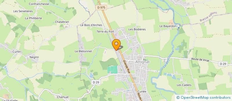 localisation de l'entreprise 924 765 340   VONNAS