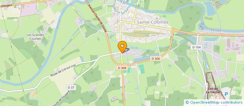 localisation de l'entreprise 924 776 164   LA FLECHE