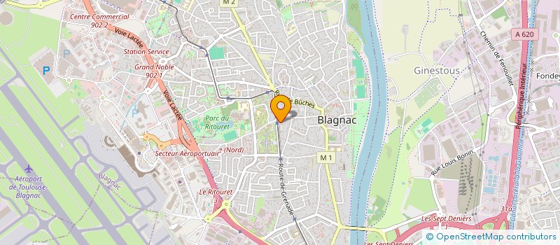 localisation de l'entreprise 924 782 360   BLAGNAC