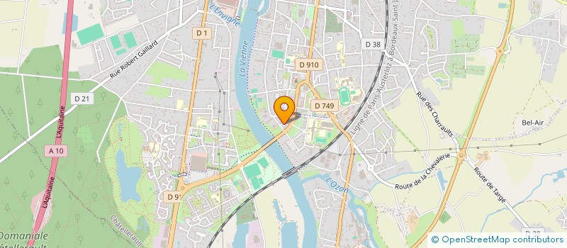 localisation de l'entreprise 924 801 038   CHATELLERAULT