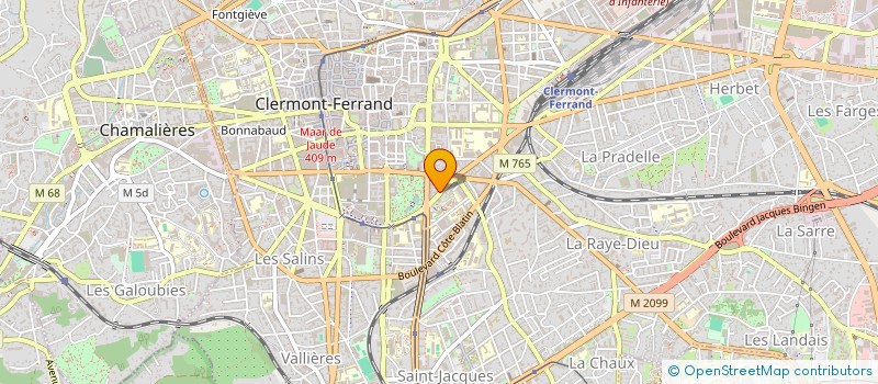 localisation de l'entreprise 924 804 859   CLERMONT-FERRAND