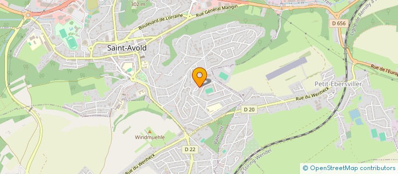 localisation de l'entreprise 924 819 980   SAINT-AVOLD