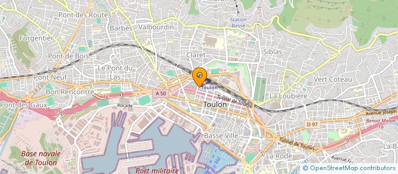 localisation de l'entreprise 924 832 405   TOULON