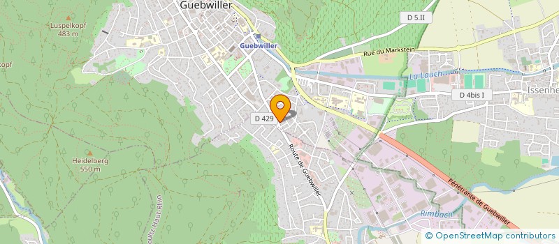 localisation de l'entreprise 924 850 399   GUEBWILLER