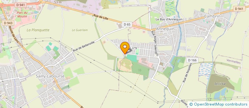 localisation de l'entreprise 924 877 962   SAILLY-LABOURSE