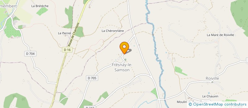 localisation de l'entreprise 924 878 770   FRESNAY-LE-SAMSON