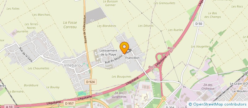 localisation de l'entreprise 924 900 574   VILLEBAROU