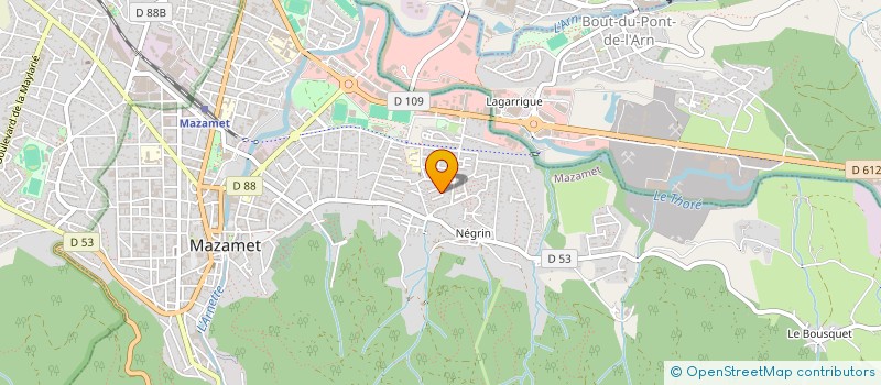 localisation de l'entreprise 924 935 166   MAZAMET