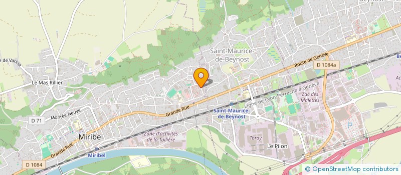 localisation de l'entreprise 924 937 477   MIRIBEL